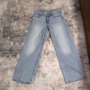 Classic Levis Super-Low wide-leg Jeans 30